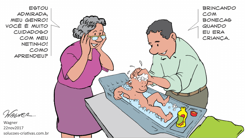 O cuidado se aprende desde criança