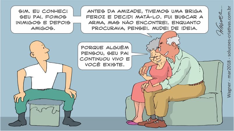 Pensamento e diálogo não são letais