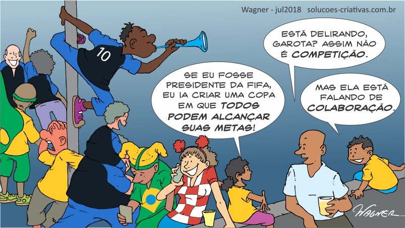 Colaboração é melhor que competição